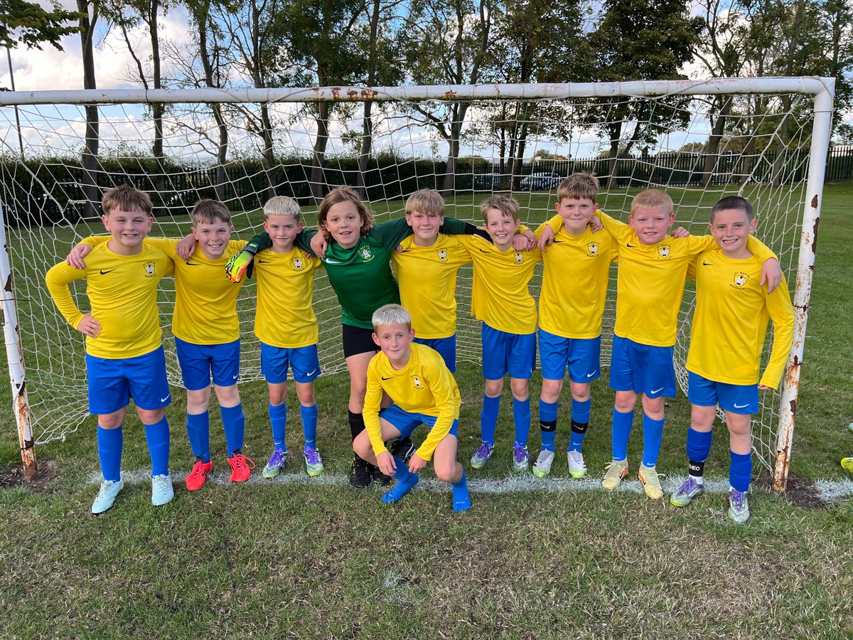 whickhamstmarys's tweet photo. The start of the new football season has been an overwhelming success for St Mary’s: through to the county finals, top of the league and unbeaten with 31 goals scored! All of this coupled with incredible friendship and teamwork! #WeAreStMarys ⚽️���🟡 https://t.co/o8radPwOBj