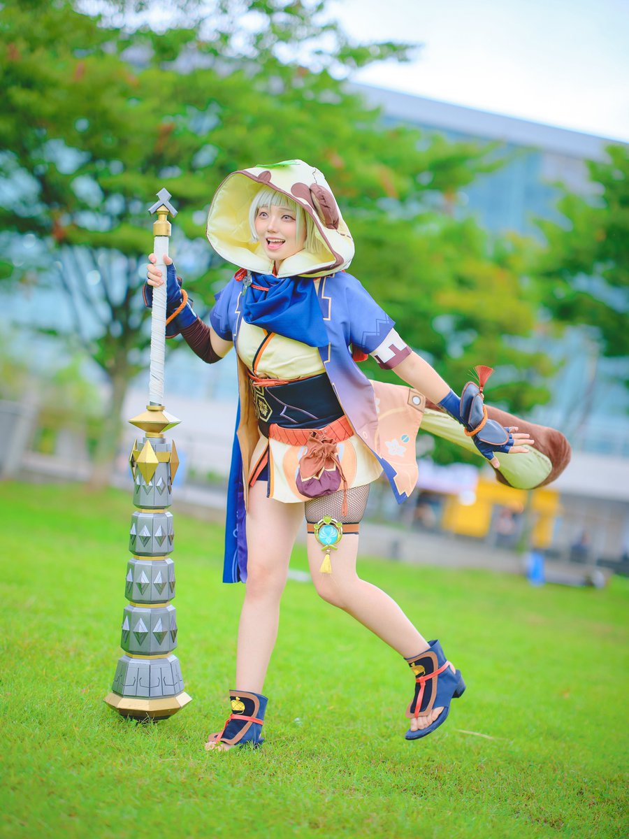 dalbin_cos's tweet photo. ��람이 불어올 땐 도망치기 딱이지~!
#genhin #HoYocreators #Genshin_Impact
#原神 #GenshinImapact #사유 #원신
#cosplay #コスプレ #sayu #早柚 https://t.co/6SNtYiio3u