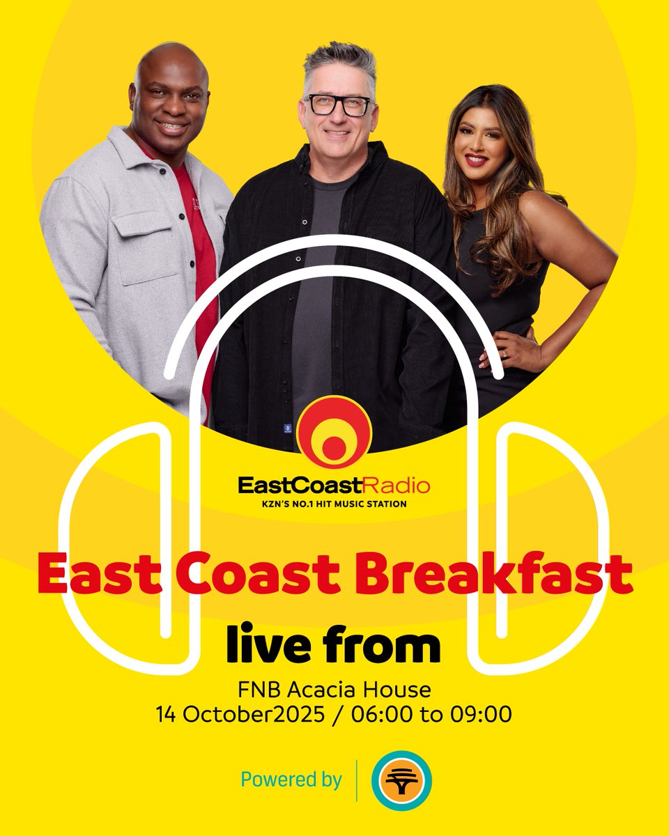 ecr9495's tweet image. Today, ECR and @FNB are bringing together 100 of KZN’s unstoppable businesses at the Future50 Scale-up Exchange, an event for connecting ideas, opportunities, and collaborations for the future.Tune in to ECR as East Coast Breakfast and Carol Ofori. #KZNFuture50 #ScaleUpExchange