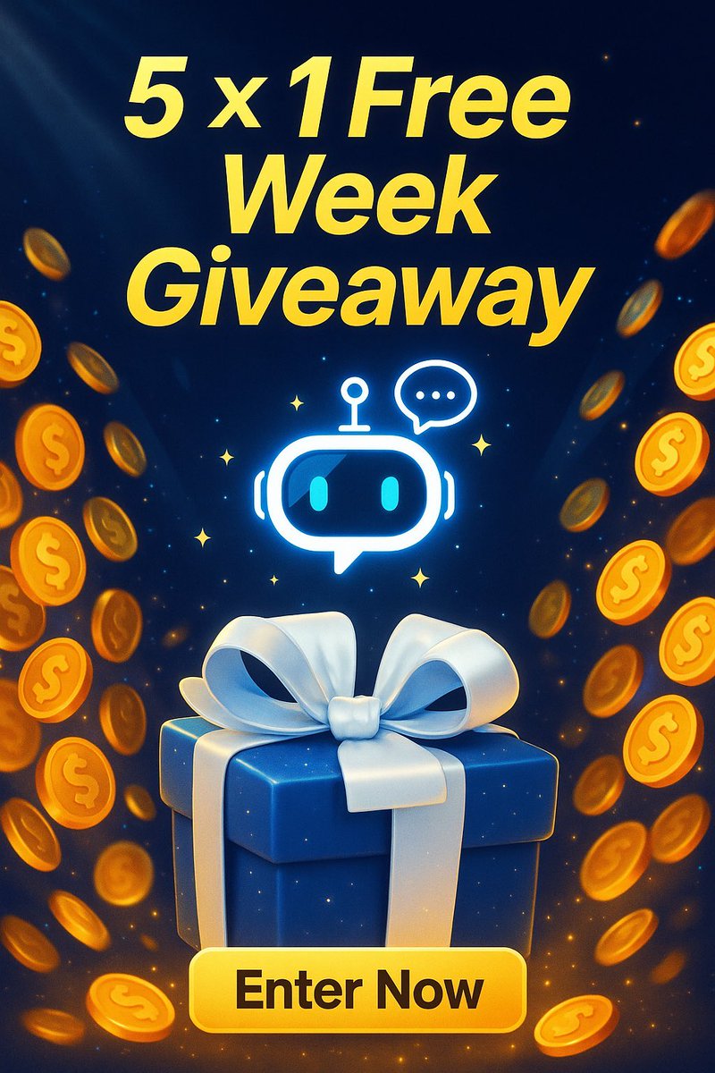 The Forex Trader (@theforextraderz) on Twitter photo 🚨 MEGA TRADERS GIVEAWAY 🚨
Snag a FREE 1-week pass to MyTradingBuddy – your AI trading sidekick! 🤖 Upload a chart screenshot, get pro-level breakdowns & trade ideas to level up your game! 💸
How to Participate :
1. Follow <a href="/TheForexTraderz/">The Forex Trader</a> <a href="/mytradingbuddy_/">MyTradingBuddy</a> <a href="/koobs9393/">Kyle Kelley</a>
2. 🚨 MEGA TRADERS GIVEAWAY 🚨
Snag a FREE 1-week pass to MyTradingBuddy – your AI trading sidekick! 🤖 Upload a chart screenshot, get pro-level breakdowns & trade ideas to level up your game! 💸
How to Participate :
1. Follow <a href="/TheForexTraderz/">The Forex Trader</a> <a href="/mytradingbuddy_/">MyTradingBuddy</a> <a href="/koobs9393/">Kyle Kelley</a>
2.