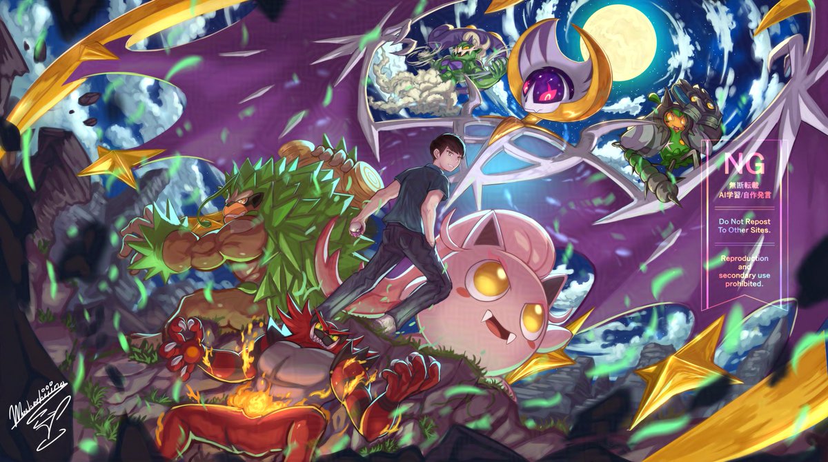 Hello #portfolioday I draw a lot of pokemon stuff!