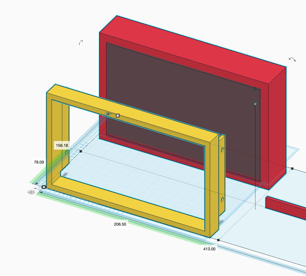 FixTechStuff1's tweet image. Today I'm designing a double din adapter for a 2007 Ford Ranger.
I have no idea how I'm going to secure it and the radio, but we'll get to that.
My printer doesn't often print near maximum width, but I'm glad it can do this size.
