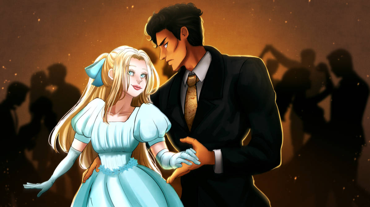 Rosalia_013's tweet photo. Happy pairing of my Freyhart and @SoubiVee Rafael! Happy birthday to me! :) 

#digitalart #originalcharacterart #romantic #ArtistOnTwitter https://t.co/YGZiUlU3O7
