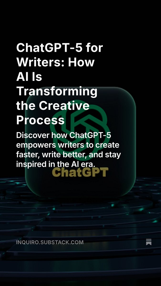 faisalmrasul's tweet image. Read on Substack: open.substack.com/pub/inquiro/p/…

#chatgpt5 #ChatGPT #chatgpttricks #writers
