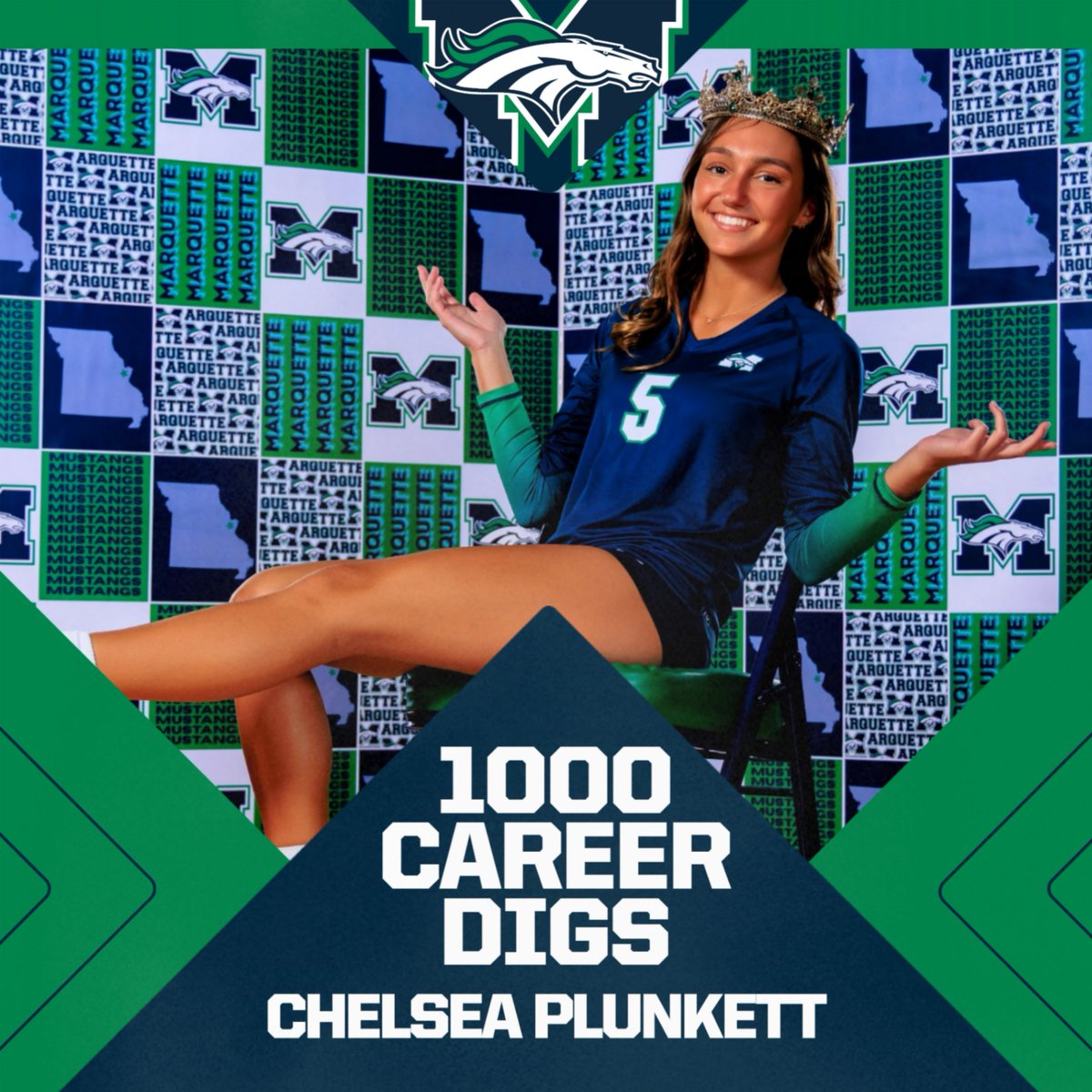 Marquette High School Volleyball tweet media