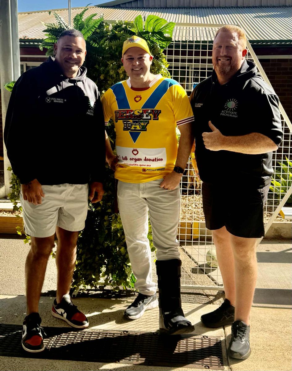 A great morning with the staff, students and families of Jasper Road Public School 👕🏉
 
 #ACTIVATE #fullspectrumeducation #wellbeing