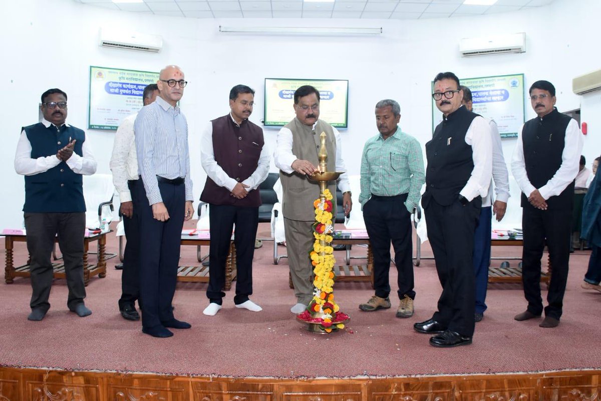 MAGIC Director Mr. Ritesh Mishra attended the Deeksharambh Ceremony, Yuvak Melava, and Felicitation of Meritorious Students organized by the College of Agriculture, Parbhani under Vasantrao Naik Marathwada Krishi Vidyapeeth (VNMKV), Parbhani.

The event was graced by the presence