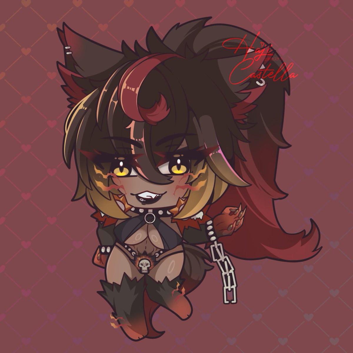 ✧┊Simple chibi for @/LaPitayaMaestra 

Thanks u for the support and for redeeming the ticket on the stream!✧.*