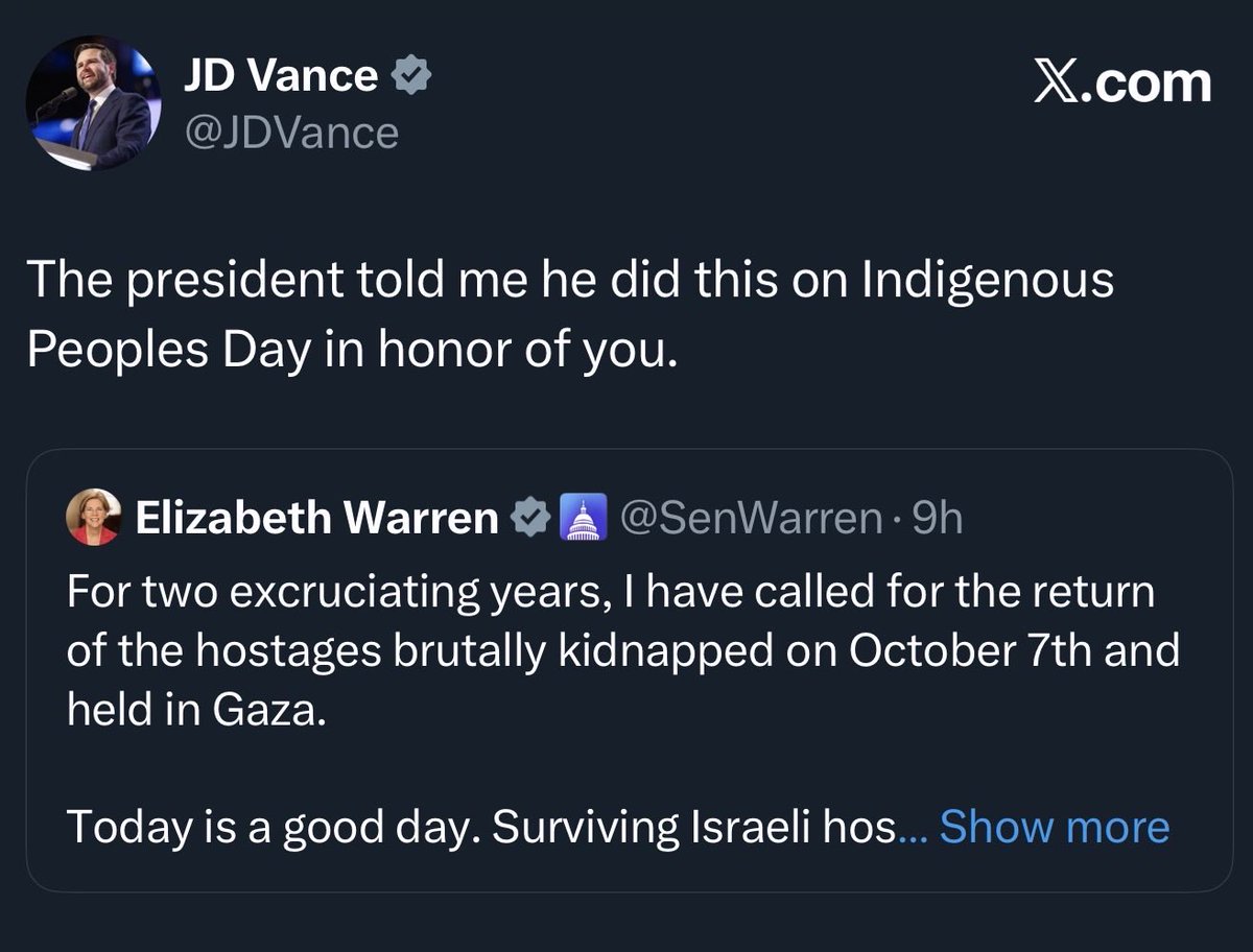 GradyDarre16314's tweet photo. 🤣

@JDVance 
#savage
#rekd https://t.co/M1DYwPYaq2