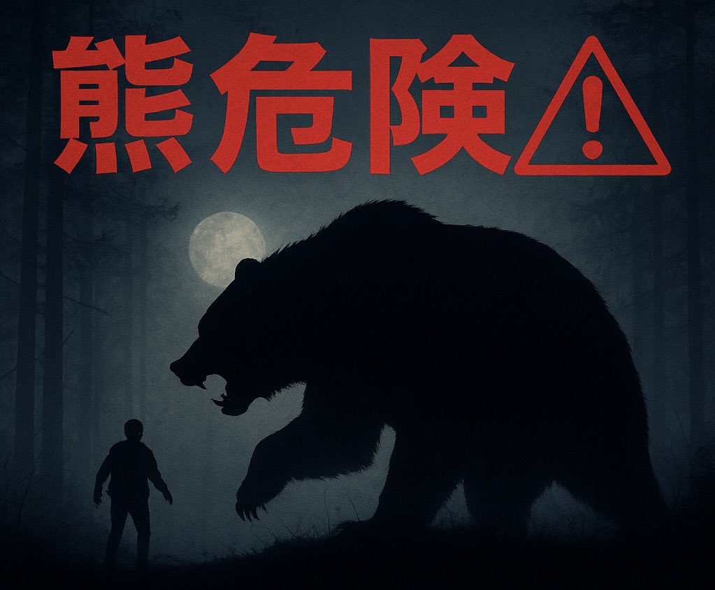 【クマ注意⚠️】
10/14午前11時40分頃、水沢真城字高田地内
10/14 午後0時55分頃、水沢真城字雷神地内
10/14 午後1時頃、水沢真城字塚地内
で幼獣1頭の目撃情報がありました。
真城小学校、水沢南中学校、水沢高校の徒歩圏内です。
パトロールを行っていますが、十分にご注意願います。