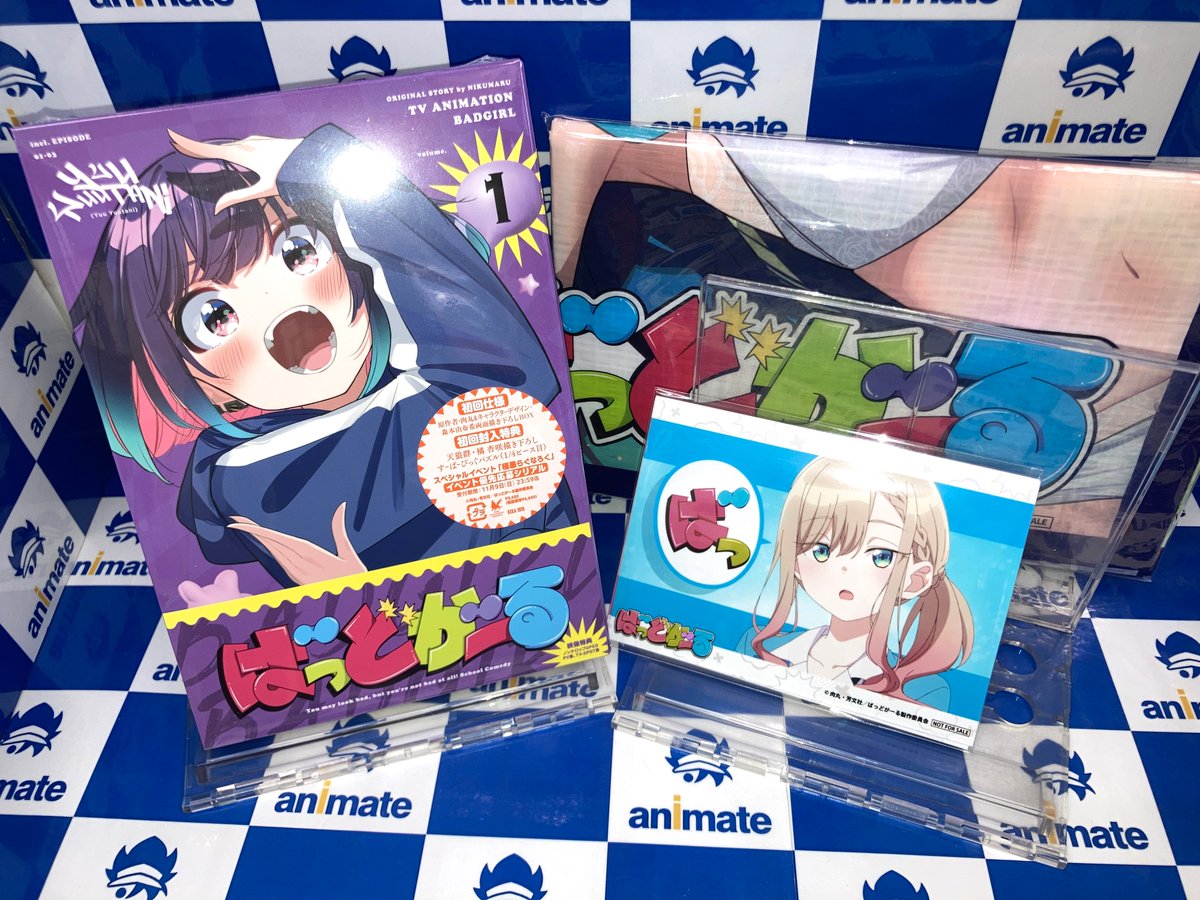ビジュアル入荷情報①】 ?『「＃ばっどがーる」Blu-ray Vol.1 