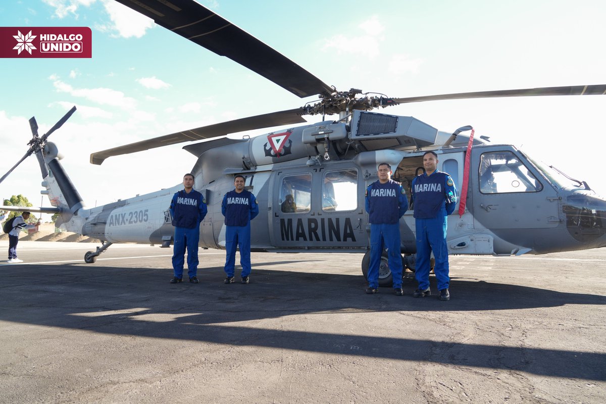 juliomenchaca_'s tweet image. Con la ayuda de 8 helicópteros, más de 200 elementos de la Marina ya se encuentran desplegados en todo el estado, asegurando atención inmediata y presencia constante en diferentes municipios.
#HidalgoUnido
#PrimeroElPueblo