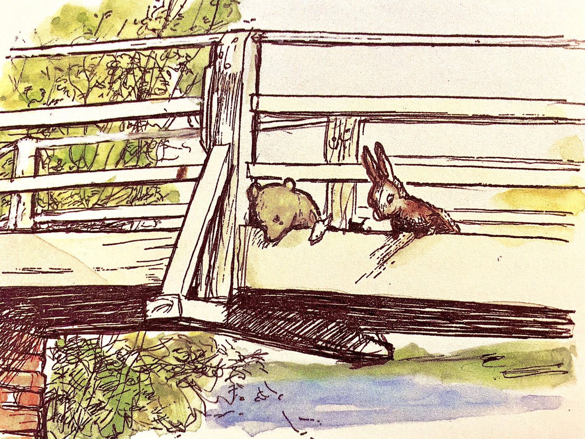 Pooh dropped one big one and one little one, and the big one came out first, which was what he had said it would do… and when he went home for tea, he had won 36 and lost 28, which meant that he was - that he had - well, you take 28 from 36, and THAT’S what he was. ~A.A.Milne