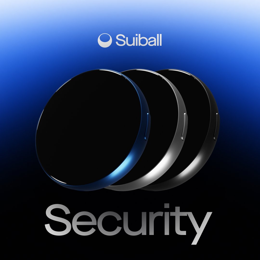 suiballO's tweet image. Let's Talk Security
Security in Web3 needs a different approach.
Just securing private keys isn’t enough.
Real protection means hardware that’s secure, usable, and gives you clarity when signing.
Here’s how we’re redefining hardware wallet security with Suiball 👇
1/7