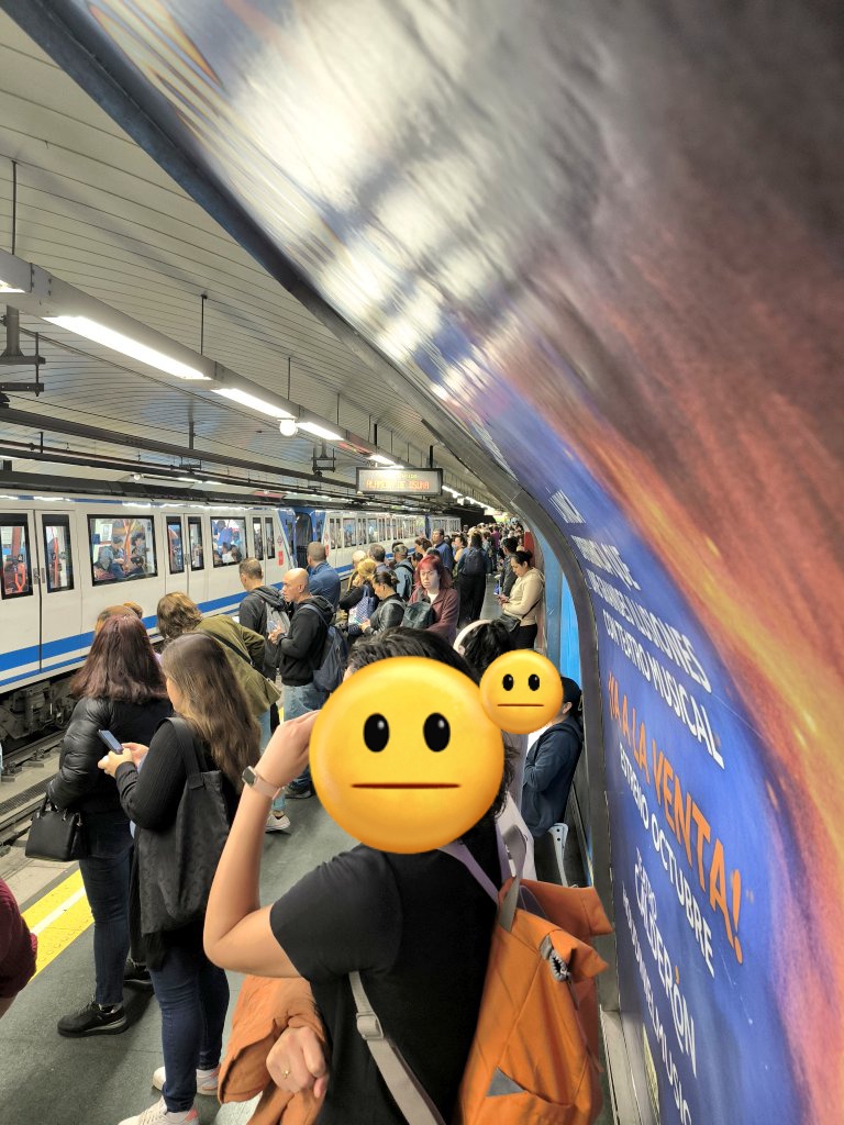 JaviPin_'s tweet photo. @metro_madrid Normalizada decís??? https://t.co/udofmGs6R8