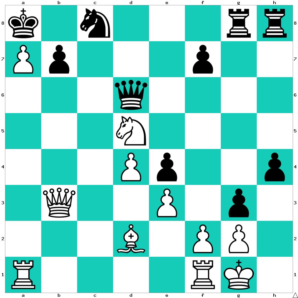 Chess_Strategy's tweet image. ❓ Test de niveau ★☆☆ sur Échecs & Stratégie. 𝐋𝐞𝐬 𝐁𝐥𝐚𝐧𝐜𝐬 𝐣𝐨𝐮𝐞𝐧𝐭 𝐞𝐭 𝐦𝐚𝐭𝐞𝐧𝐭 𝐞𝐧 𝟐 𝐜𝐨𝐮𝐩𝐬 ♟ Marcos Luckis vs Moshe Czerniak, Varsovie, 1935 ❤️ LIKEZ en indiquant votre temps de résolution ⌚️
📕 32 raisons de se mettre aux échecs 👉…