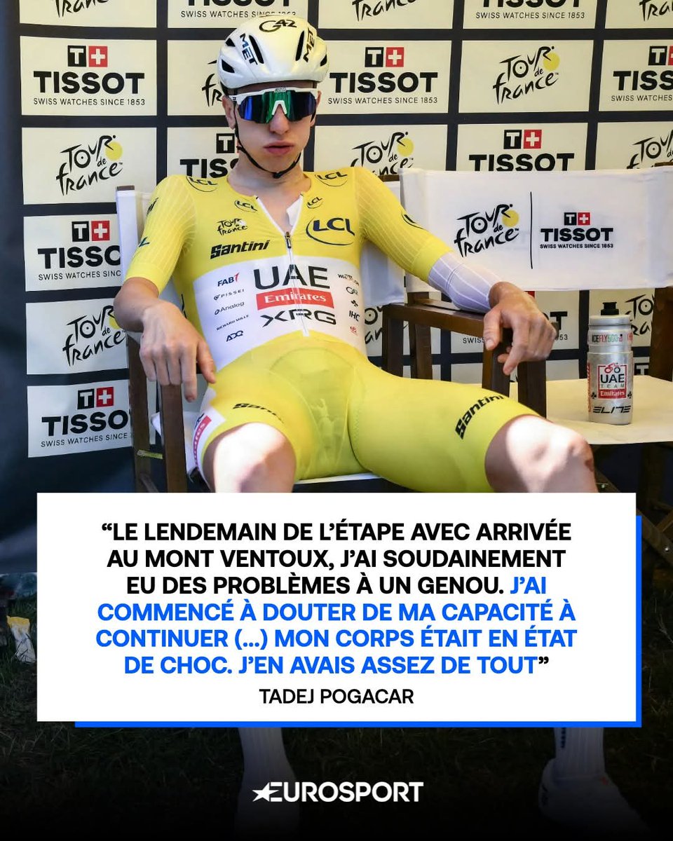 🅰ntoine VAYER 📸🖋️ (@festinaboy) on Twitter photo Dans le foutage de gueule intégral de Pogacar, il aurait menti cet été en disant qu'il était lassé, non, il aurait eu mal au au genou et " ne pouvait pas pousser tous ses watts " (mdr). Il a eu une AUT pour des corticoïdes alors <a href="/UCI_cycling/">UCI</a> ? Ça commence à faire beaucoup Dans le foutage de gueule intégral de Pogacar, il aurait menti cet été en disant qu'il était lassé, non, il aurait eu mal au au genou et " ne pouvait pas pousser tous ses watts " (mdr). Il a eu une AUT pour des corticoïdes alors <a href="/UCI_cycling/">UCI</a> ? Ça commence à faire beaucoup