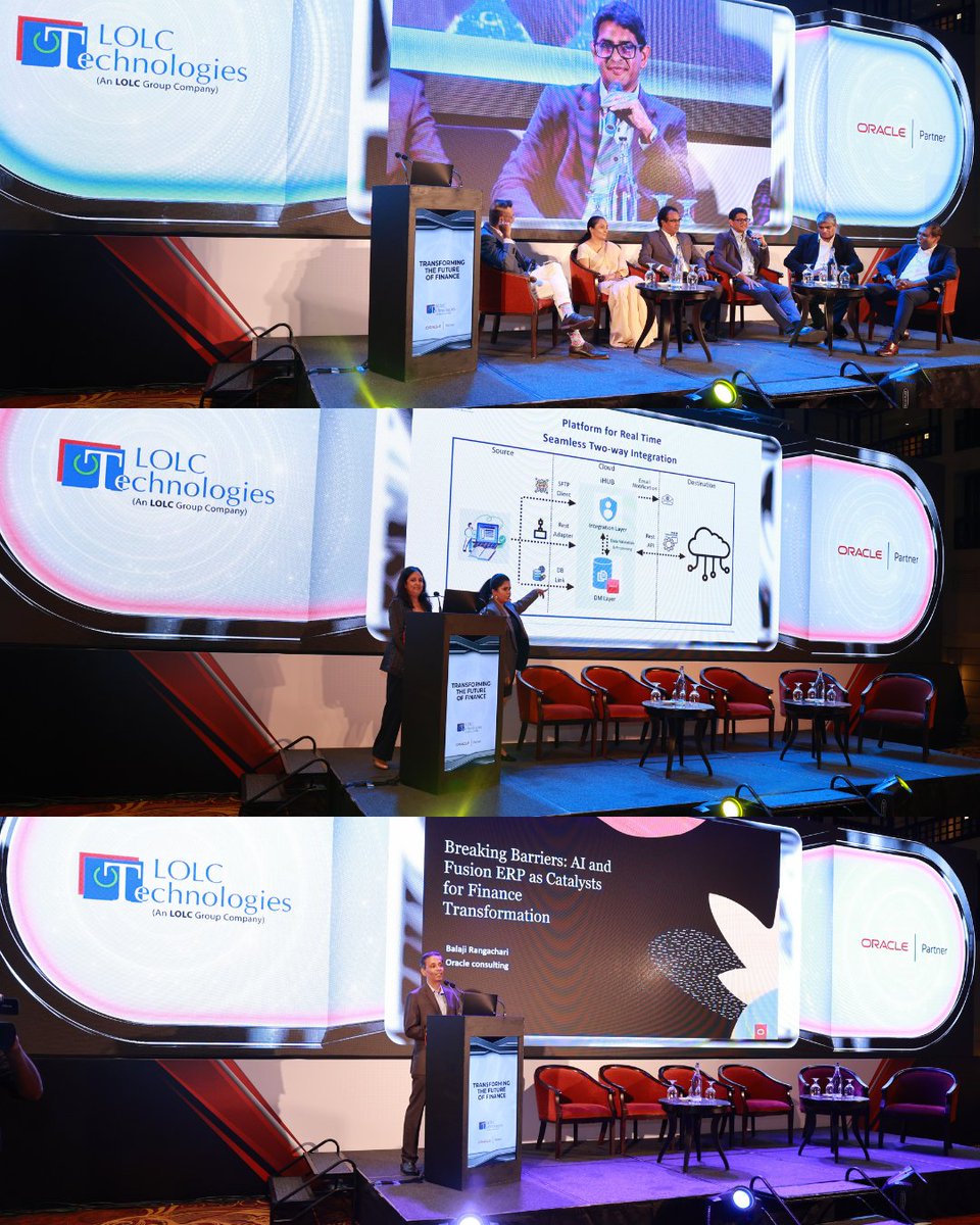 lolctech's tweet image. LOLC Technologies and Oracle Sri Lanka launched iHUB — redefining the future of finance through next-gen ERP and AI innovation. 🚀
#LOLCTechnologies #Oracle #iHUB #Innovation #FinanceTransformation