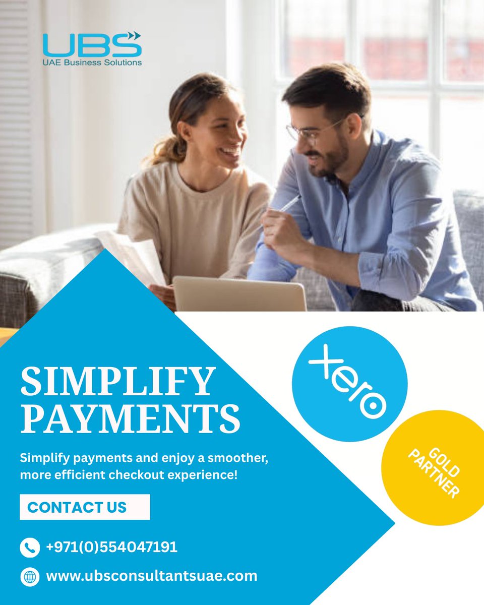 UAEBusSolutions's tweet image. 💳Simplify your payments with our easy-to-use platform! Enjoy quick transactions, secure processing, and hassle-free management for all your financial needs.
Click now&amp;gt;&amp;gt; ubsconsultantsuae.com/xero-cloud-acc…

#Xero #Business #ubsconsultantsuae #payments #growthbusiness #Simplifypayments