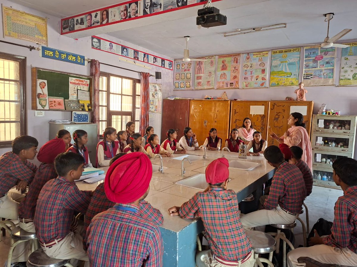 GSSSGhanour's tweet image. PM Shri GSSS ULANA visit #leaning #newenvironment #explore #grow #twiningprogram