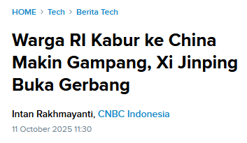 Not a bad idea tbh, especially with how limited jobs are in Indo right now
cnbcindonesia.com/tech/202510110…