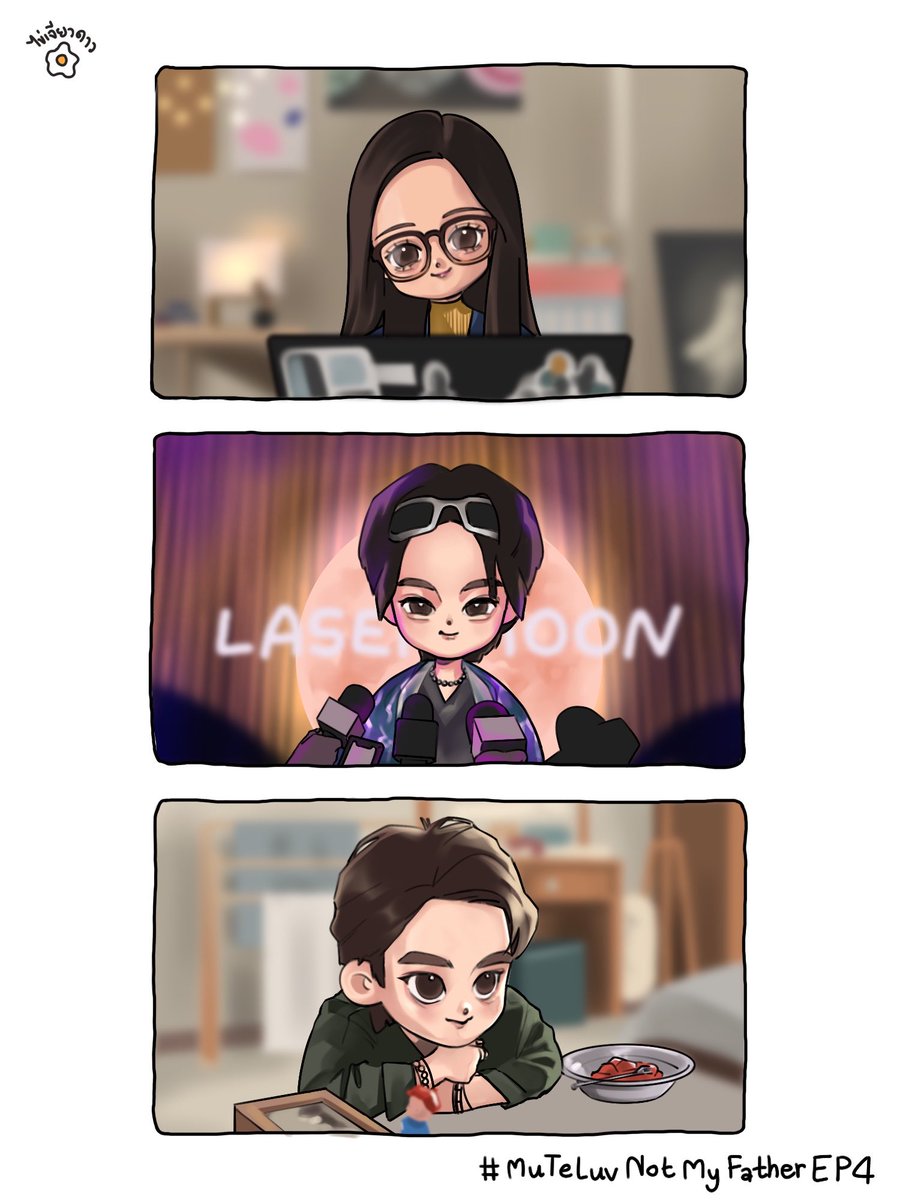 kaijeowdow's tweet image. มาส่งลาเดอะแก๊งพระจันทร์แน้ว 🌕

#MuTeLuvNotMyFatherFinalEP