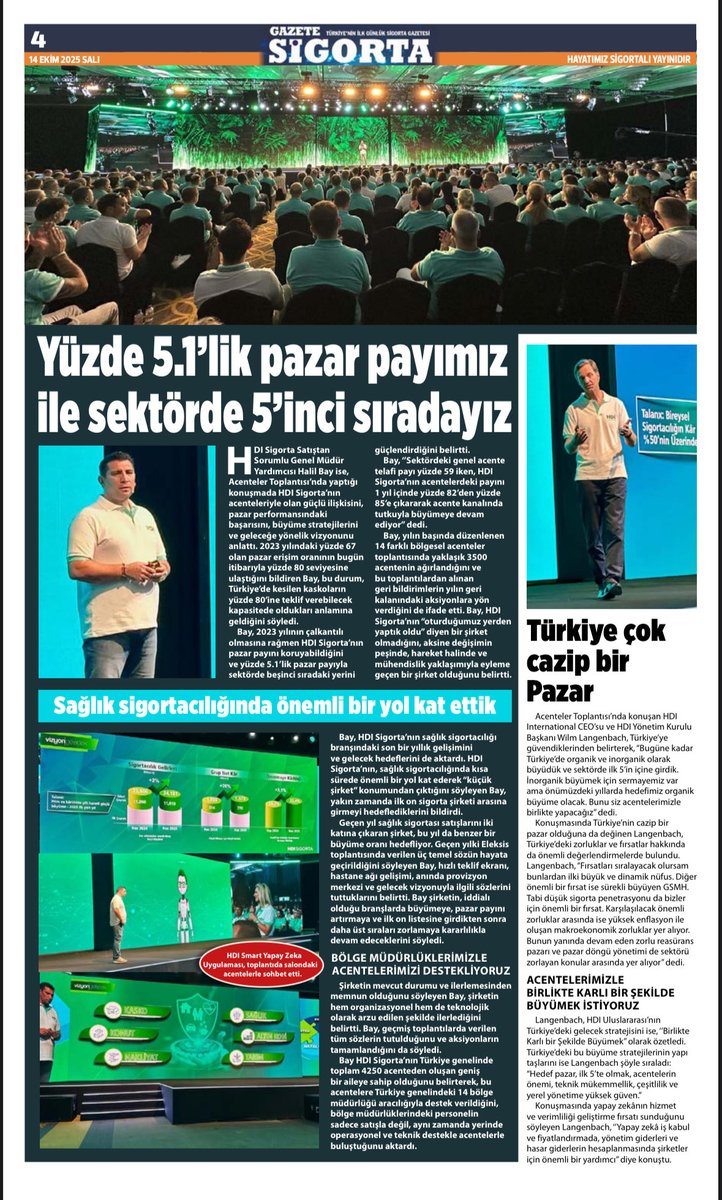 GAZETE SİGORTA'da BUGÜN 
Sigorta sektörünün ilk ve tek günlük dijital gazetesi GAZETE SİGORTA tüm dijital e-dergi platformlarında
👉 Türk Telekom e-dergi
👉 dijitalbasin.com
👉 dergilik.sigortamedya.com.tr/gazeteler/