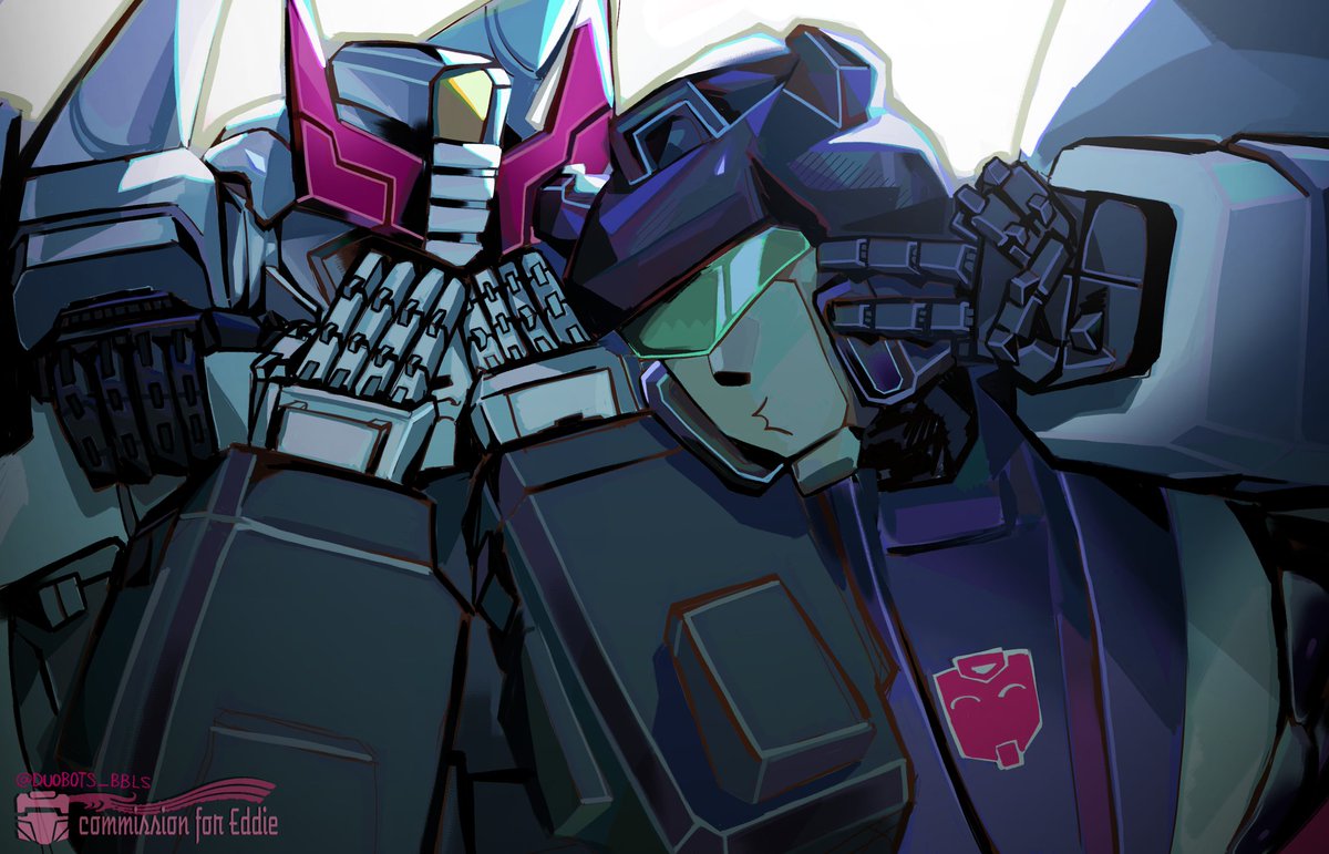 Art comm #jazzprowl #Transformers