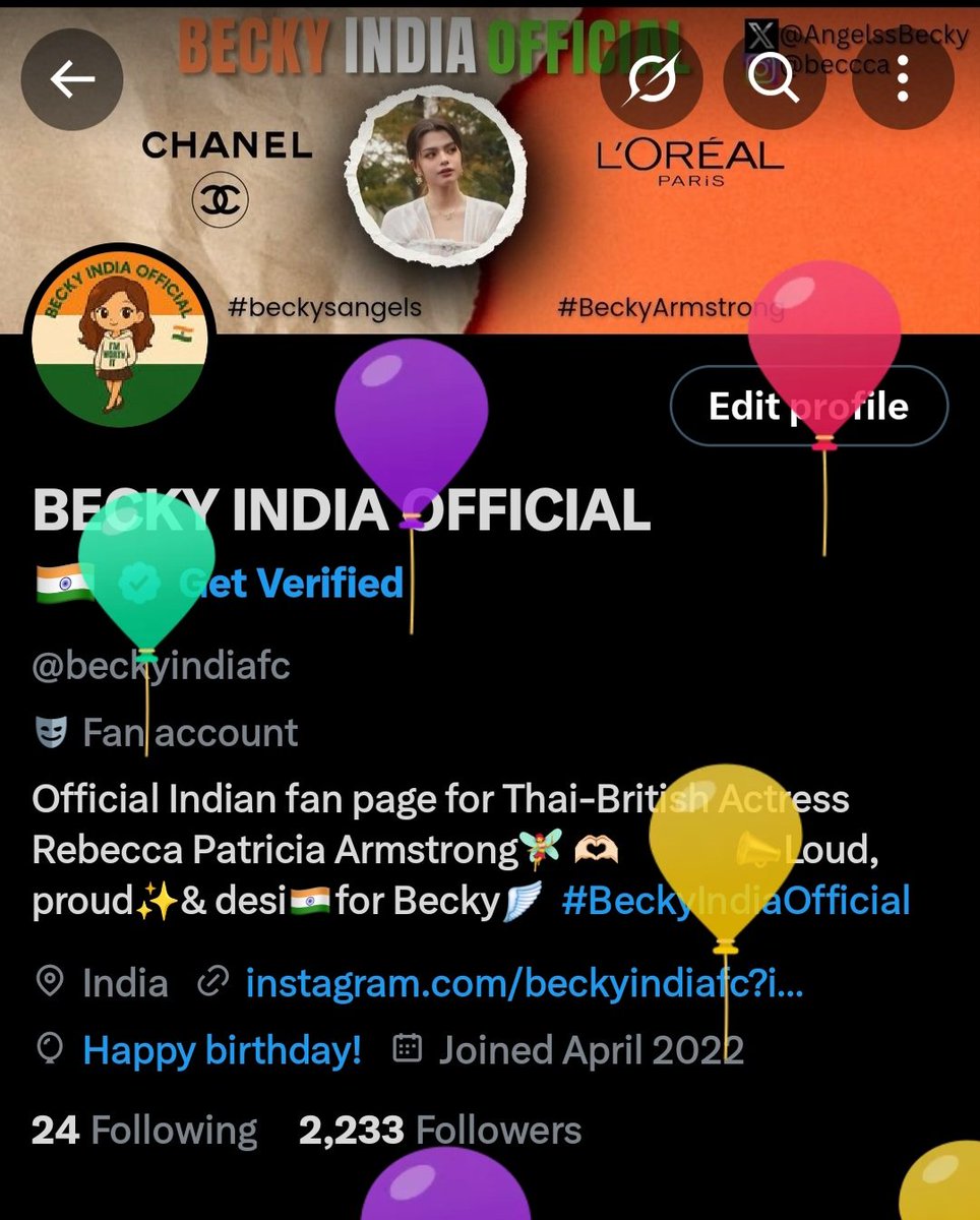 beckyindiafc's tweet image. 🎈Got my balloons ready and the  surprise for my birthday i got — Becky’s new journey begins! So proud of her, can’t wait to see what’s next! ❤️✨

#beckysangels
#BeckyArmstrong