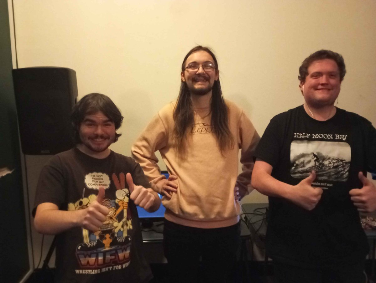 vic_smash's tweet photo. Creature Feature #30 Top 8:
1) @BeetBird (Middle)
2) @HVRAMBO1 (Right)
3) @Hazzooka (Left)
4) Prismatic
5) @Aloly____ 
5) Femchad
7) Ferous
7) TonkaDonka https://t.co/dfKtd00OFC