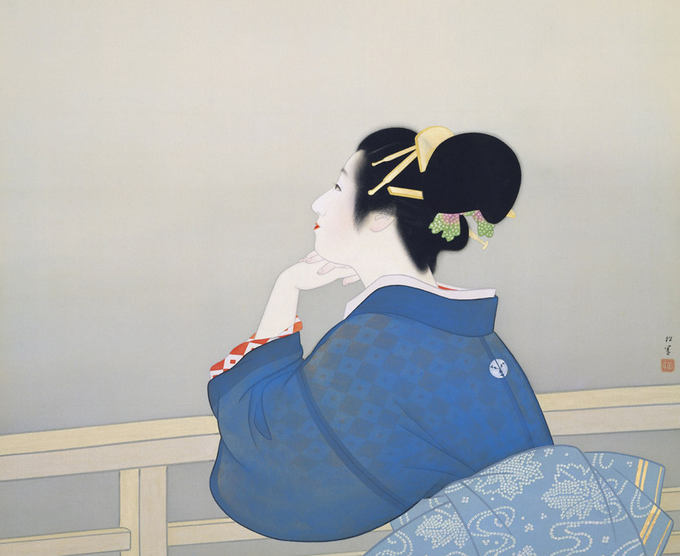 "traveling geese -- 
 the human heart, too 
 wanders"      Issa Kobayashi

  (images: Koson Ohara / Shoen Uemura)