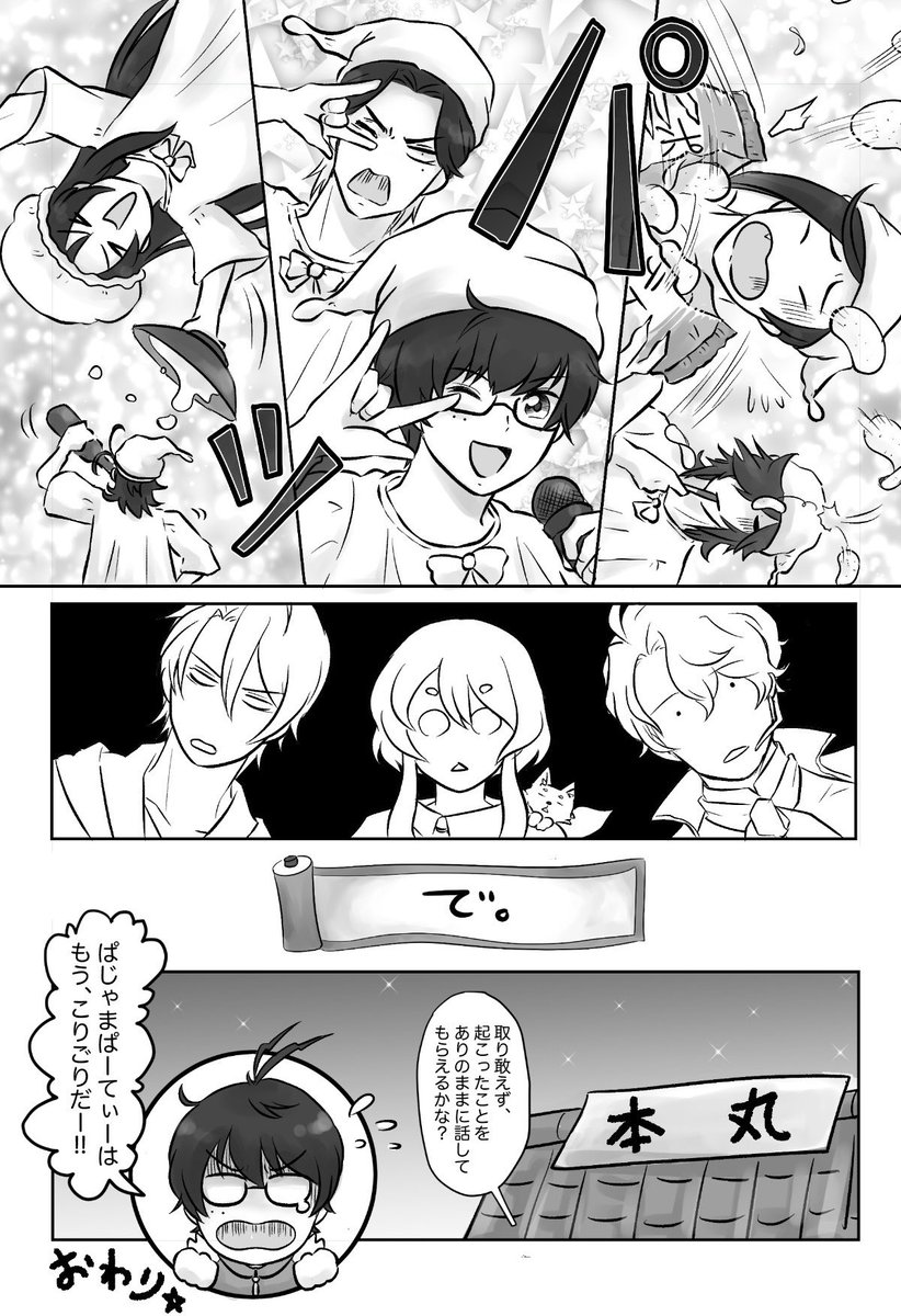 【一挙再掲】
パジャマパーティーをしないと出られない部屋
3/3 