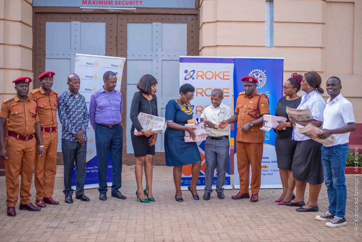 We supported learners at Luzira Prisons in preparation for their Primary Leaving Examinations (PLE) with scholastic and reading materials 📚 

Every learner deserves a chance to dream, achieve and build a brighter future 🌟

#RotaryEyamba 
#PeopleOfAction