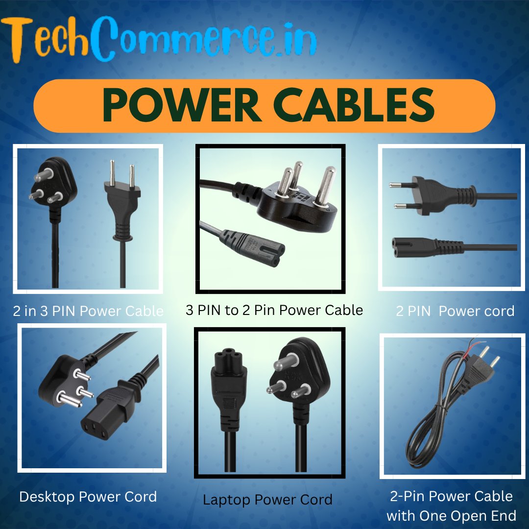 Techcommerce2's tweet image. High-Quality Power Cables for All Devices
Click to buy now - shorturl.at/6tQ7W
#techcommerce #powercables #powercords #ElectronicsAccessories #cablesolutions #madeinindia #TrustedQuality #TechEssentials #laptoppowercord #desktoppowercord #2pinpowercable #3pinpowercable