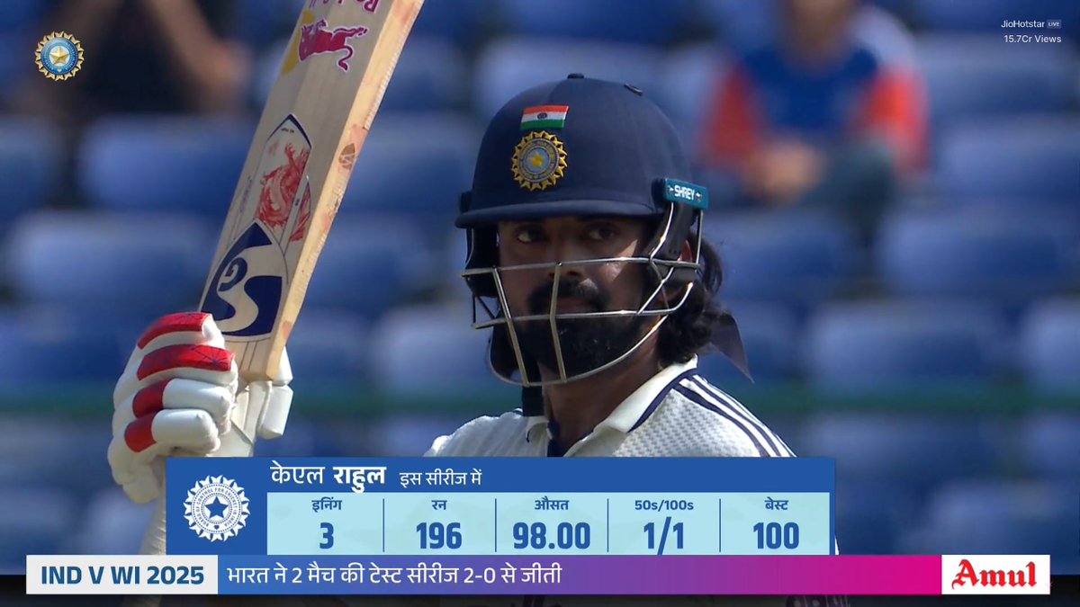 KL RAHUL 98 Avg. 😂