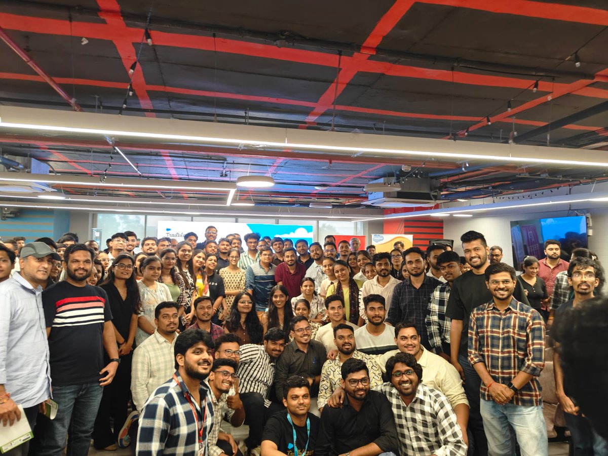 PerficientIndia's tweet image. Our Nagpur office hosted a Salesforce meetup with 150+ attendees! Celebrating 10 years of the Developer Group & thanks to Raghuraman Ramdoss for energizing our tech talent.
#SalesforcePartner #PerficientIndia #ProudlyPerficient #AIFirst #SalesforceCommunity