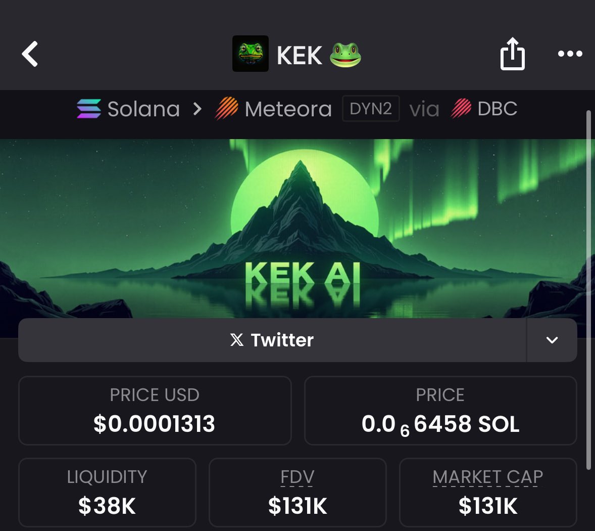 DiamondDenups's tweet photo. Early access isn’t luck. It’s network 
$Kek at $25k MC  in🟢—$131k Mc out 🟢
No panic. No noise. Just clean, calculated execution

AX35v8U5koYkNPcraZ2pAYQMDu8wHw9ydg2p7TnDVDk1

DM if you’re ready to sit at the real table🪙🕯️
#SolanaMemeCoin https://t.co/TGUc8bkNBu