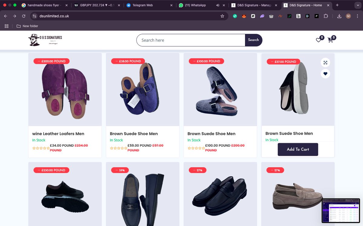 geekdezign's tweet image. Product Listing on Website for UK client