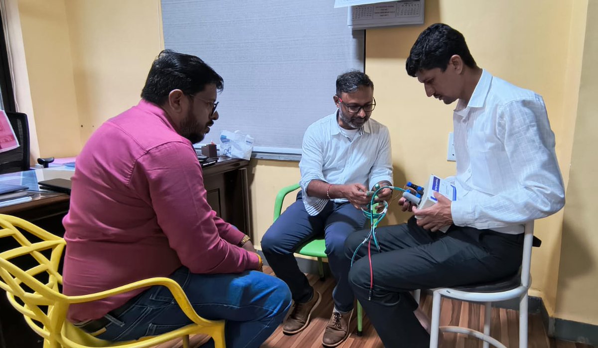 STPI_FASAL's tweet photo. Product validation and testing meeting held with @KVKAkola and @STPI_FASAL Startup – @DigicropAgri.

Strengthening collaboration between innovators and agricultural research institutions! https://t.co/g84S2H7DS9
