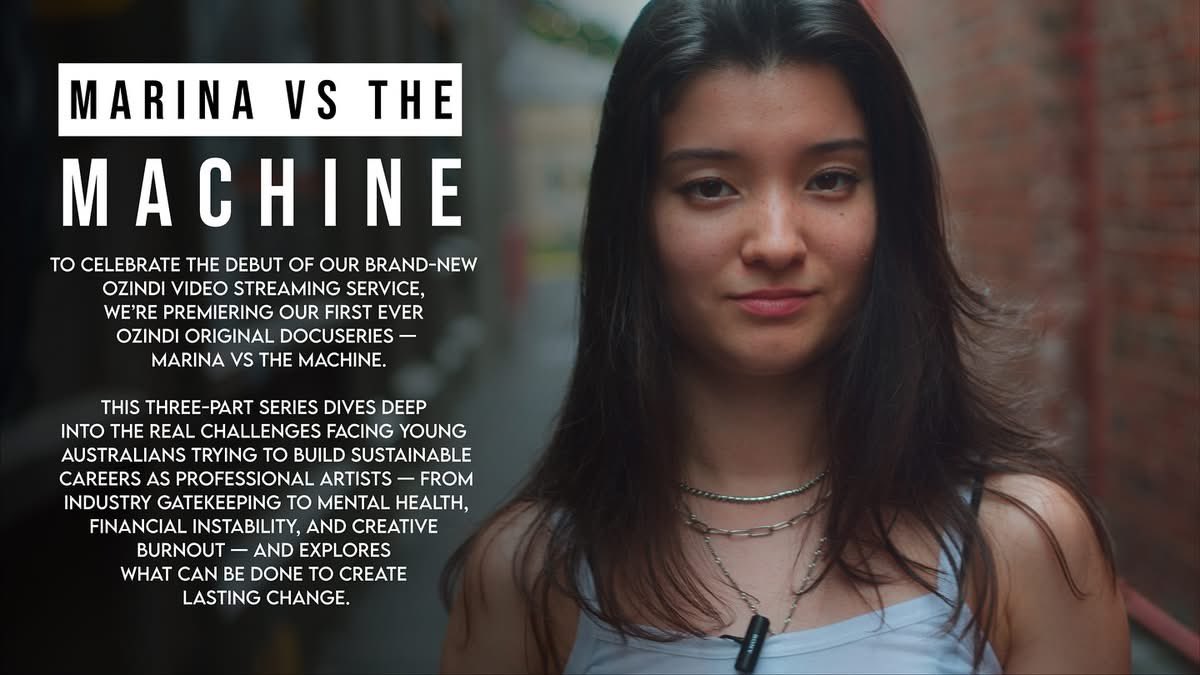 To celebrate the debut of our brand-new OzInDi Video Streaming Service “OzInDi Entertainment Network”, we’re premiering our first ever OzInDi Original docuseries — Marina Vs The Machine.

This three-part series dives deep into the real challenges facing young Australians trying