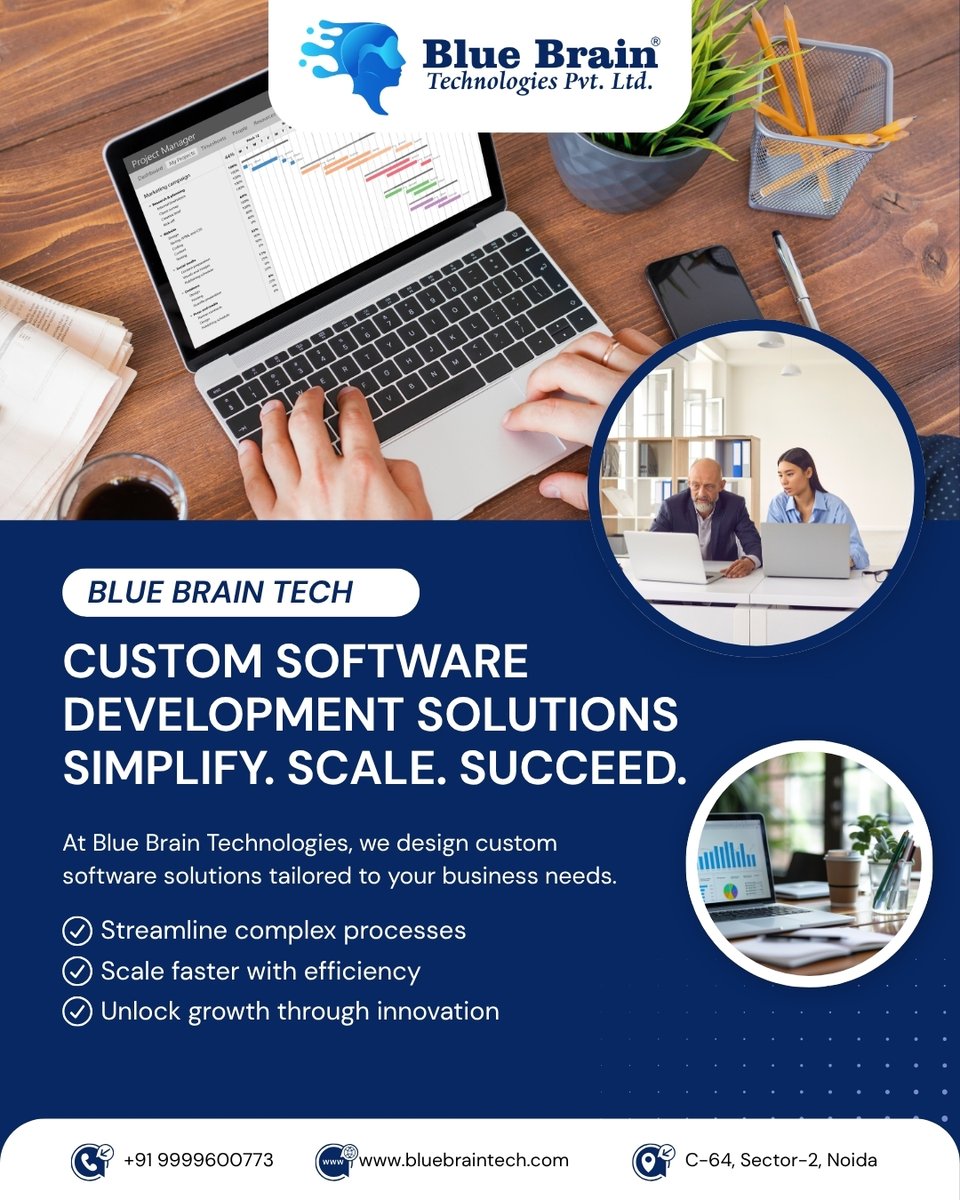 BlueBrainTech's tweet image. 💻 Simplify. Scale. Succeed.
At Blue Brain Technologies, we build smart software that grows with your business.
🚀 Let technology adapt to you.
🌐 bluebraintech.com
#softwaredevelopmentservices #technoloy