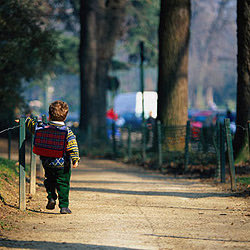 therealmissjo's tweet image. I grew up in the UK walking to and from school without my parents. It was about 2 miles each way. 

From the age of 6, I can clearly remember walking home from school, starting off with a couple of friends and then doing the last mile alone after we reached their homes. 

Today,…