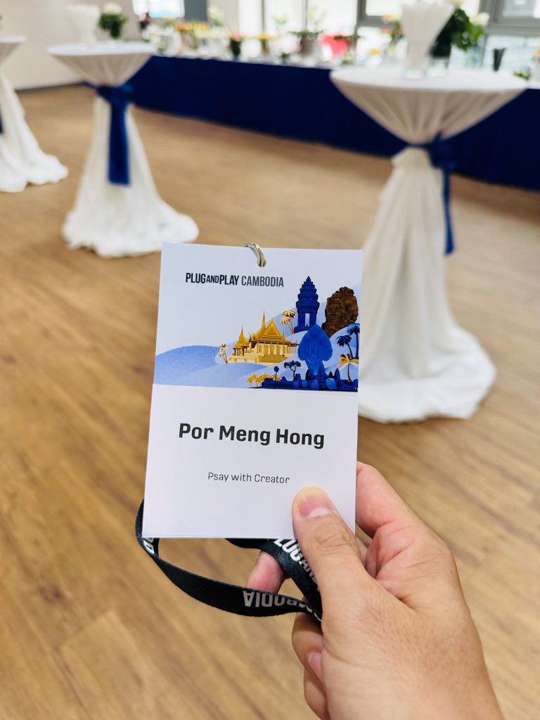 PorMenghong's tweet photo. Pitching time https://t.co/p81EAJcOIw