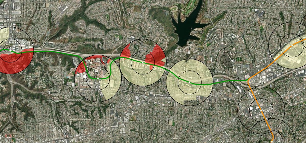 BuildSDorg's tweet image. We are working on an indepth SB79 map and previewed it tonight at the SB79 celebration. 
It was amazing seeing you all there.
Here is a work in progress map that we have the station areas, high fire severity zones, &amp;amp; low resource areas. 
Stay tuned. We are working a lot on this.