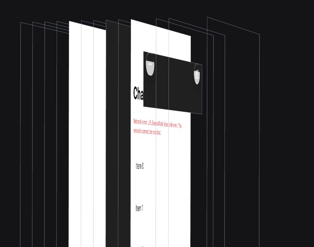 踩坑日記⋯如果想要設定navigation bar background 在 #iOS18 上沒有問題
在 #iOS26 上title竟然會跑到後面去？！
