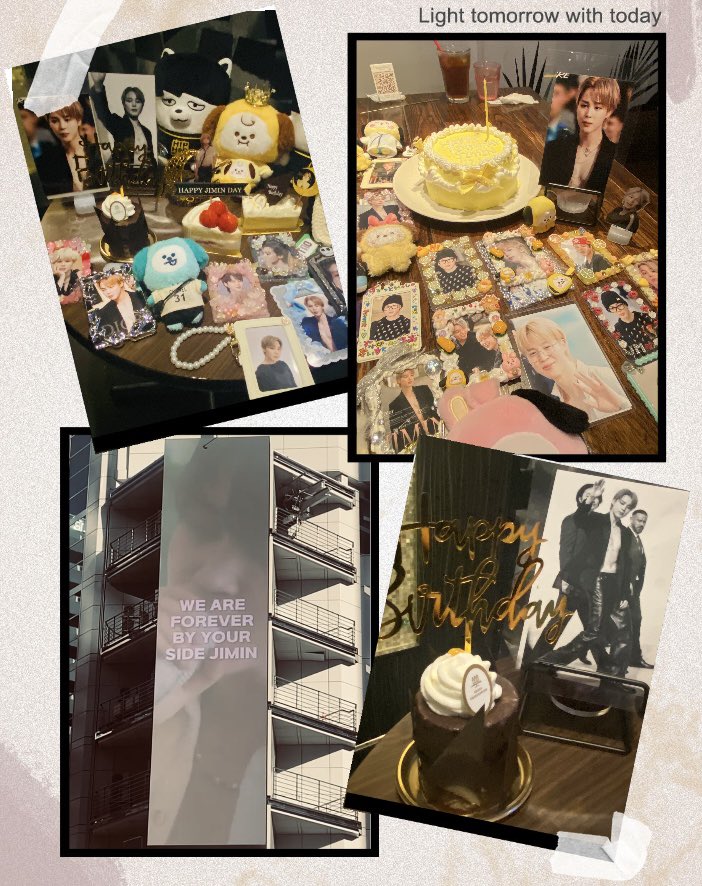 週末の二日間 ジミンのセンイルをお祝い🥂✨

Diorジミンの話で盛り上がって
ケーキ🍰食べて、センイルビジョン見て楽しく過ごしたら
夜ジミンが来てくれた♡

ピアス開けた？とコメントした途端、
ピアスの話をし始めたから私への返事？？😍と取り乱したけど、きっとみんなも聞いてたんだろな🤭