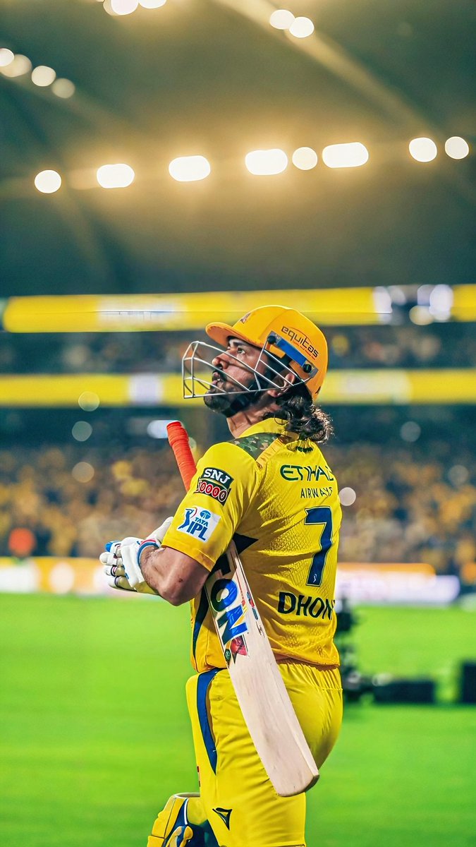 levajar7's tweet photo. @ChennaiIPL One and Only #msdhoni 😊🧿💛 https://t.co/bximVkuV89