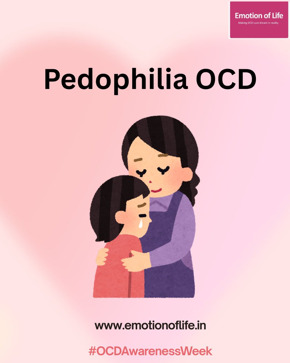 emotionoflife75's tweet image. POCD isn’t about attraction — it’s about fear.
Unwanted thoughts that go against everything you believe in. It’s painful, confusing, and filled with guilt — but it’s treatable. CBT and ERP therapy can help you find peace again.
#POCD #OCDRecovery #IntrusiveThoughts #PureO