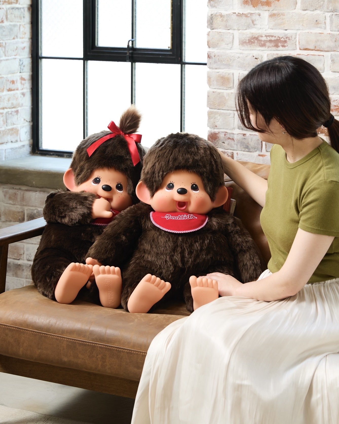 新品未開封　非売品　ふるさと葛飾　モンチッチ　2体セット　セキグチ　ぬいぐるみ 新品未開封 非売品 ふるさと葛飾 モンチッチ 2体セット セキグチ