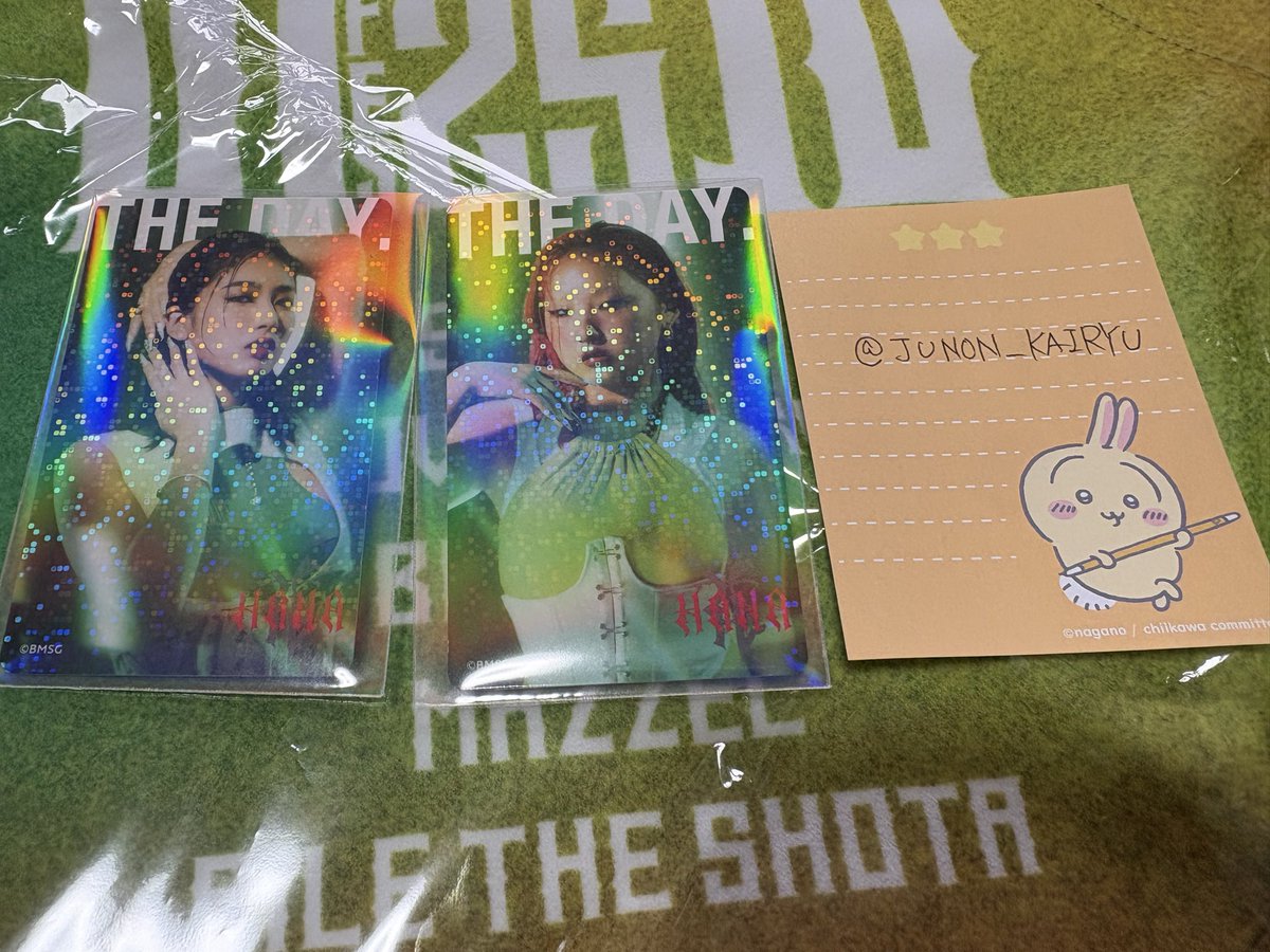 HANA チカ CHIKA ボディメンテ タブレット ホログラム トレーディング